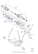 FN106047L - Land Rover Mutter-Flansch