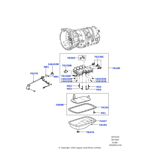 Land Rover Magnetventil