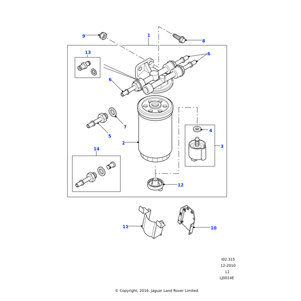 Land Rover Ablaßschraube