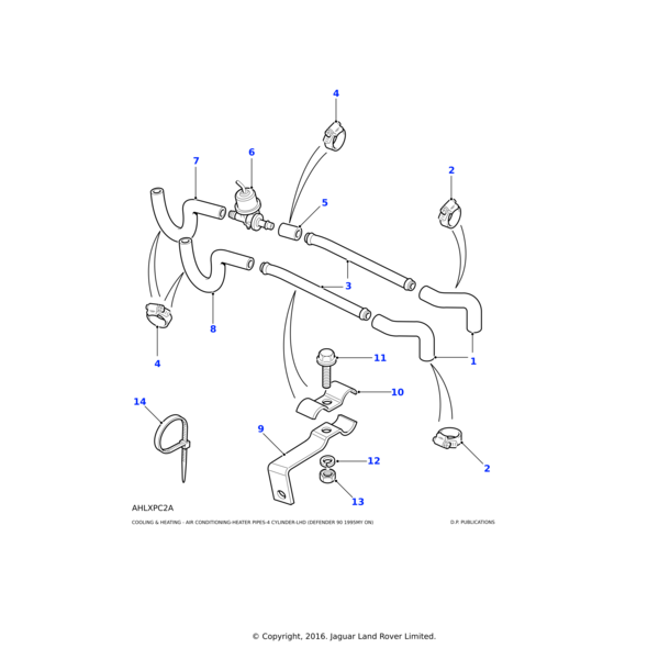 Land Rover Clamp