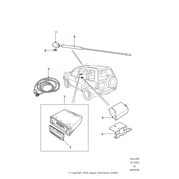 Land Rover Bracket