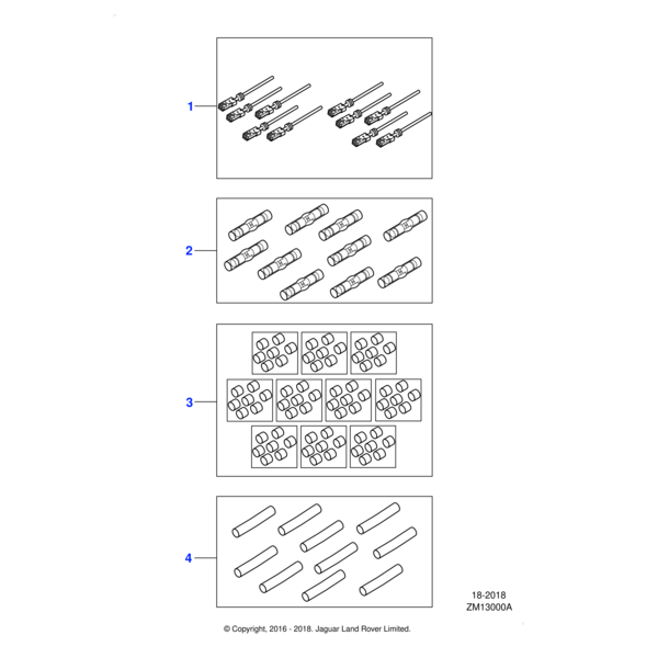 418828 - Jaguar Abgeschlossenes Kabel