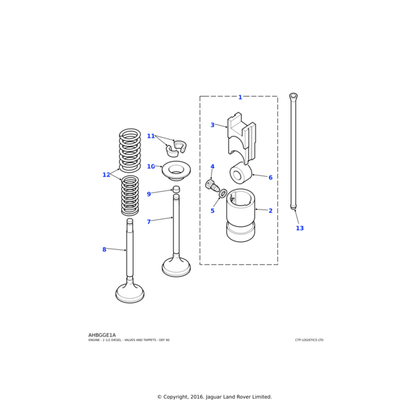 Land Rover Cap-valve stem