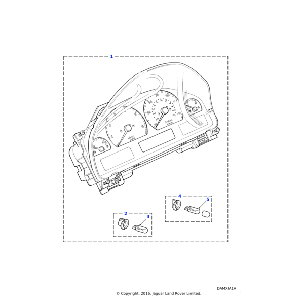 Land Rover Instrument pack