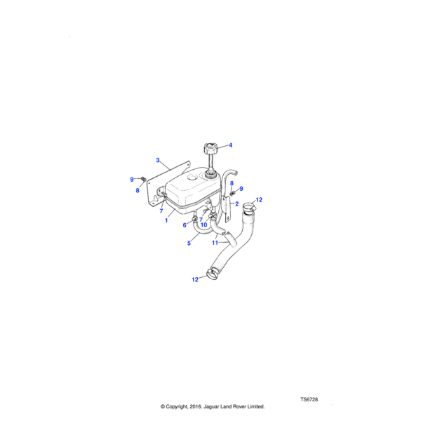 Land Rover Clip-Hose