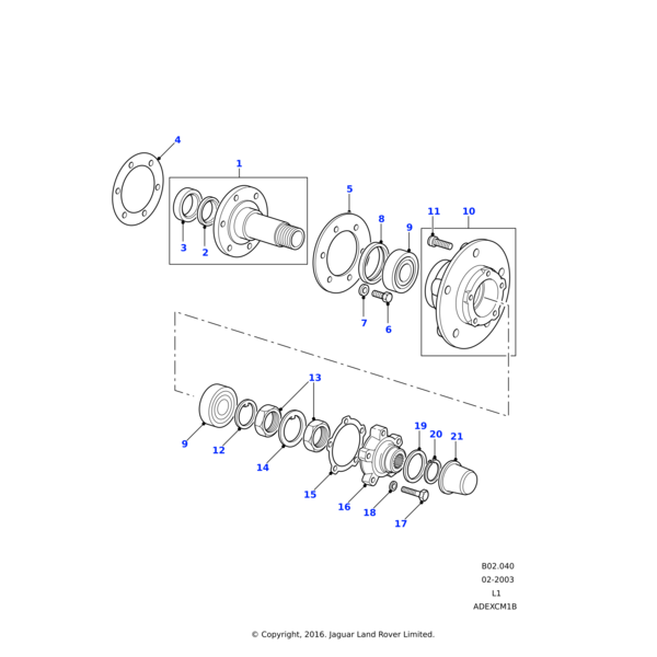 Land Rover Circlip