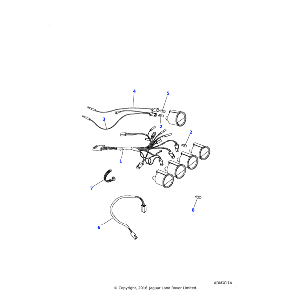 Land Rover Bulb-281-ba7s-2 Watt