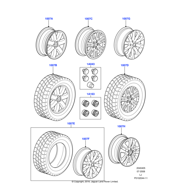 Land Rover Cap - Valve