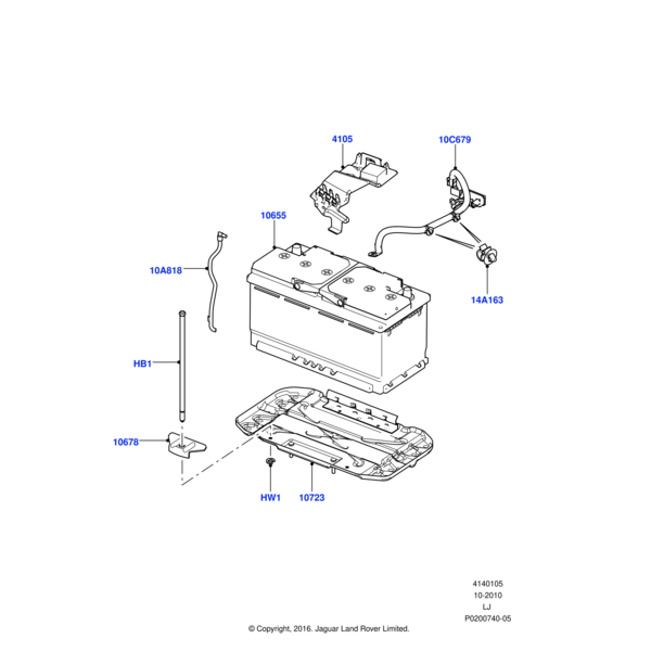 Land Rover Battery