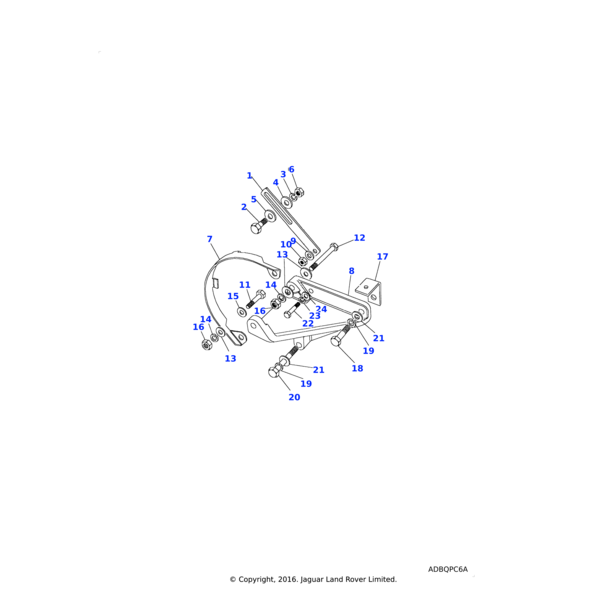 2217L - Land Rover Spacer