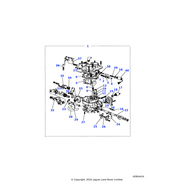 Land Rover Shaft primary manual transmission