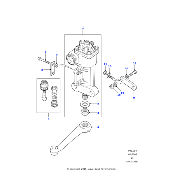 Land Rover Washer
