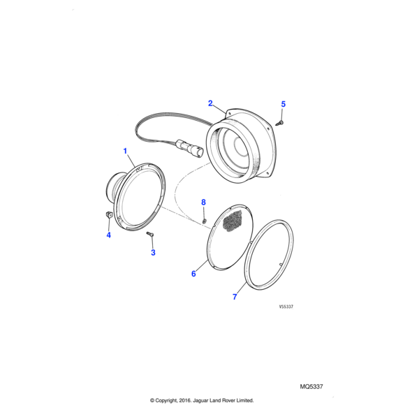 BEC10853 - Jaguar Grille mesh