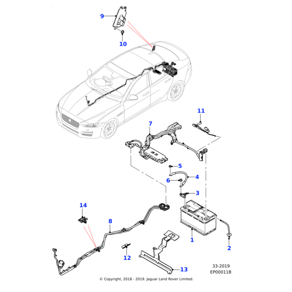 T4N26155 - Jaguar Clamp