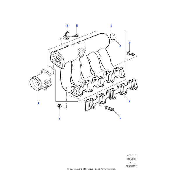 Land Rover Fühler-Temperatur
