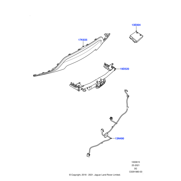 VPLZT0257 - Land Rover Bausatz Anhängevorrichtung