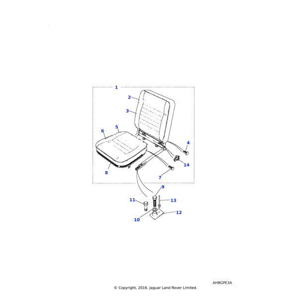 Land Rover Motor-starter engine