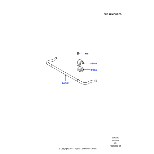 Land Rover Bar - Stabilizer