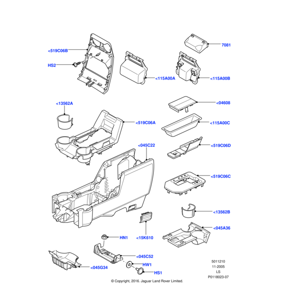 Land Rover Washer