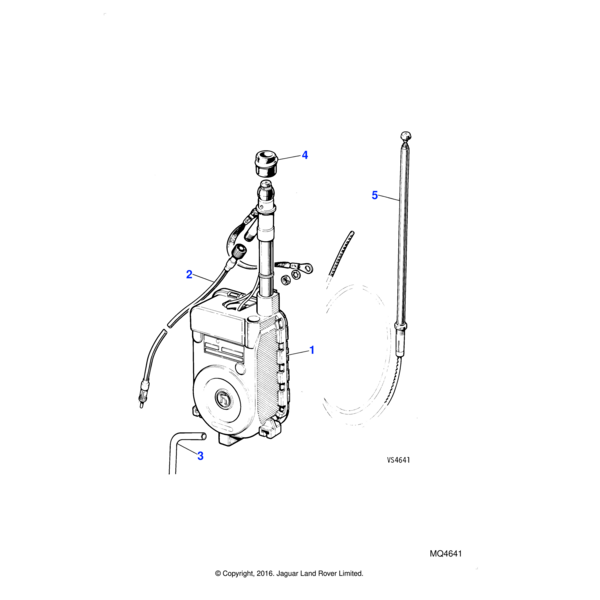 BD86331 - Jaguar Spitzmutter