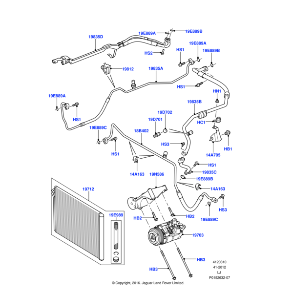 Land Rover Condenser
