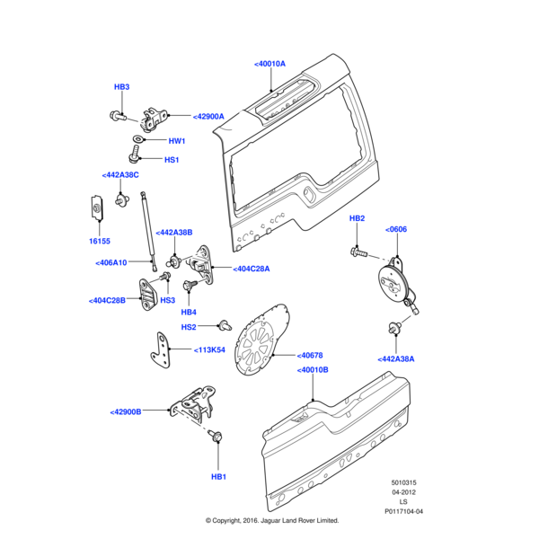 Land Rover Screw