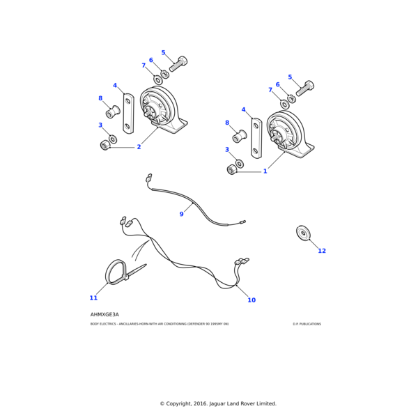 Land Rover Tie-cable