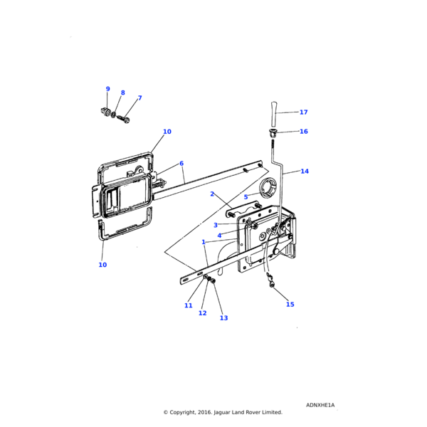 Land Rover Washer- shakeproof