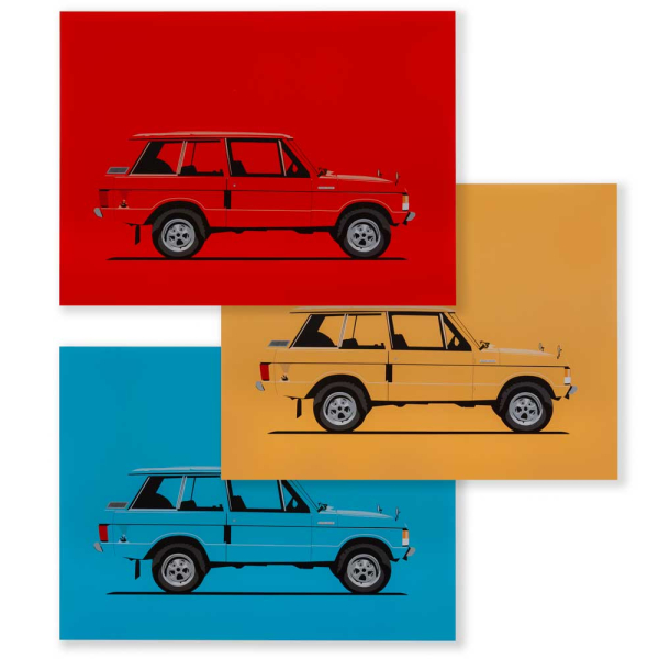 LIMITED EDITION RANGE ROVER CLASSIC ARTWORK - DREIER SET