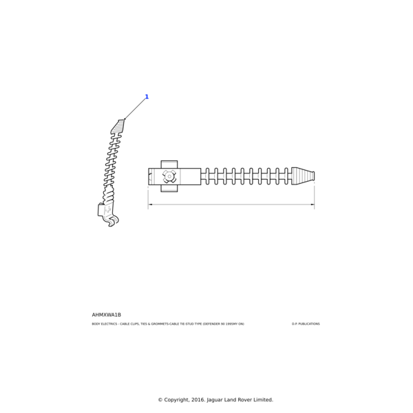 Land Rover Tie-cable