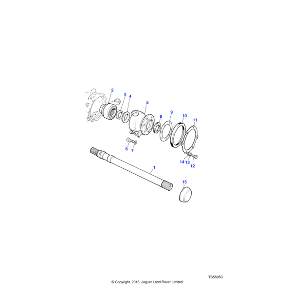 Land Rover Seal-swivel pin housing