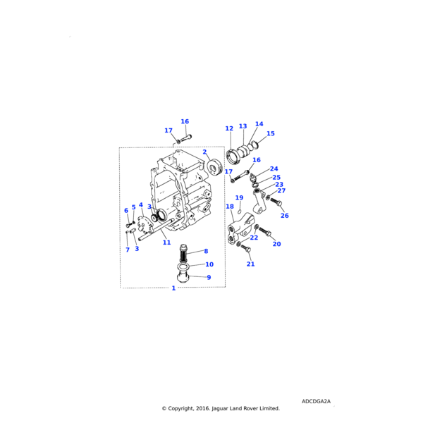 232042 - Land Rover Dichtring