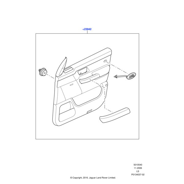 Land Rover Panel - Door Trim
