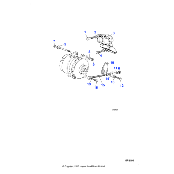 SH108251 - Jaguar Land Rover Schraube