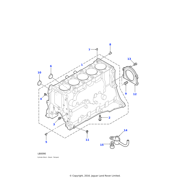 Land Rover Zentrierstift
