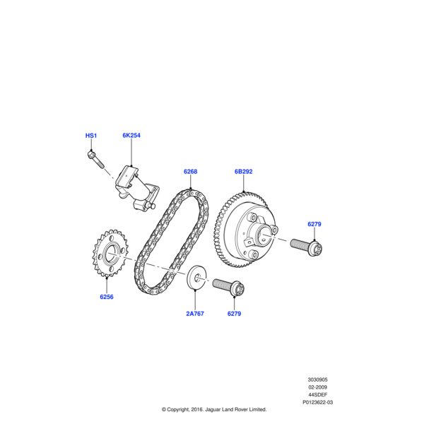 Land Rover Sprocket - Camshaft