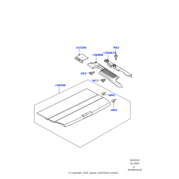 Land Rover Screw-washer