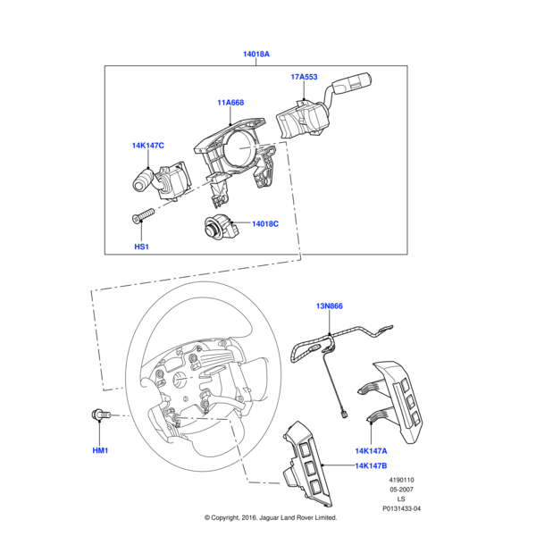 Land Rover Switch