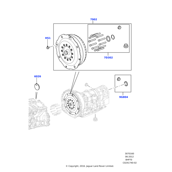 Land Rover Plug - Blanking