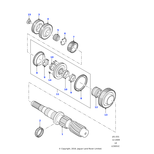 Land Rover Circlip