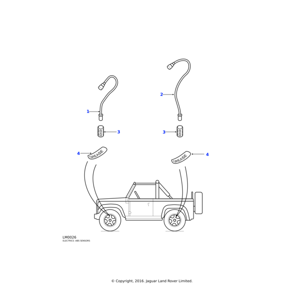 Land Rover Clip-swivel