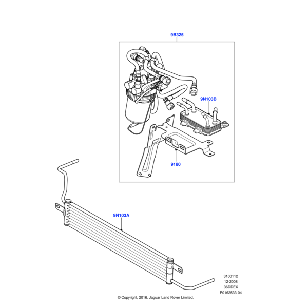 Land Rover Bracket - Fuel Tube Support