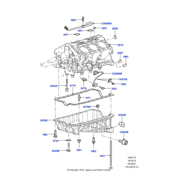 Land Rover Screw - Adjusting