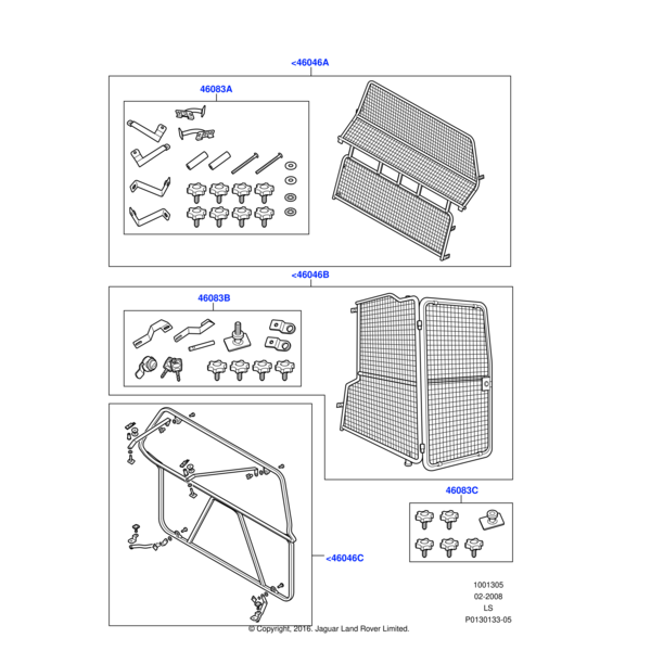 Land Rover Kit - Dog Guard