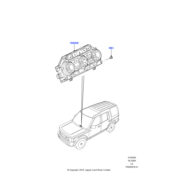 Land Rover Heater Control