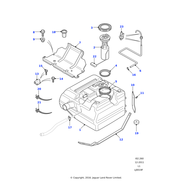 Land Rover Schraube