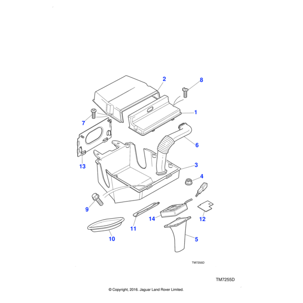 FN106041 - Jaguar Land Rover Bundmutter