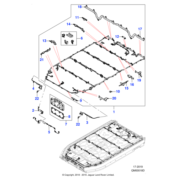 T4K9915 - Jaguar Wire clip
