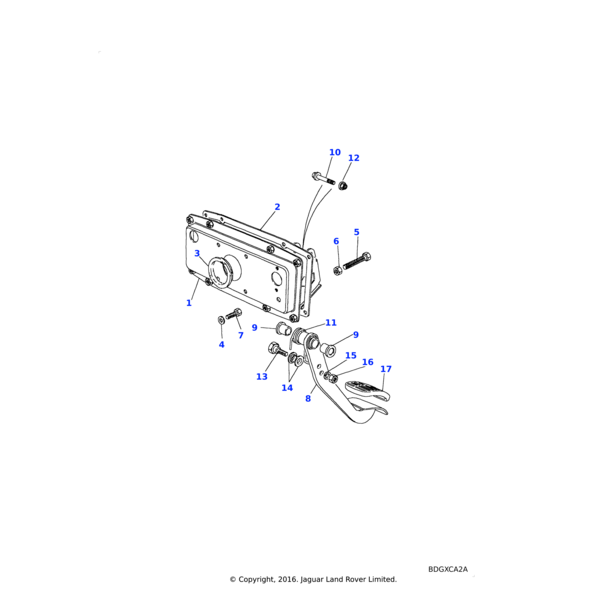 592199 - Land Rover Dichtring