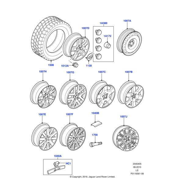 Land Rover Valve